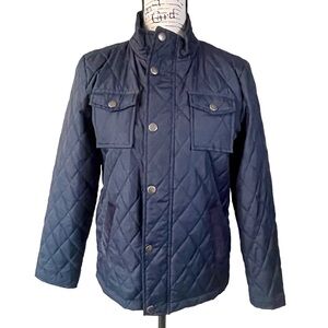 Cherokee Boys Quilted Jacket | Navy Blue | Size 12/14 (L) | Like New